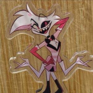 Hazbin Hotel Helluva Boss Angel Dust anime acrylic figure standee